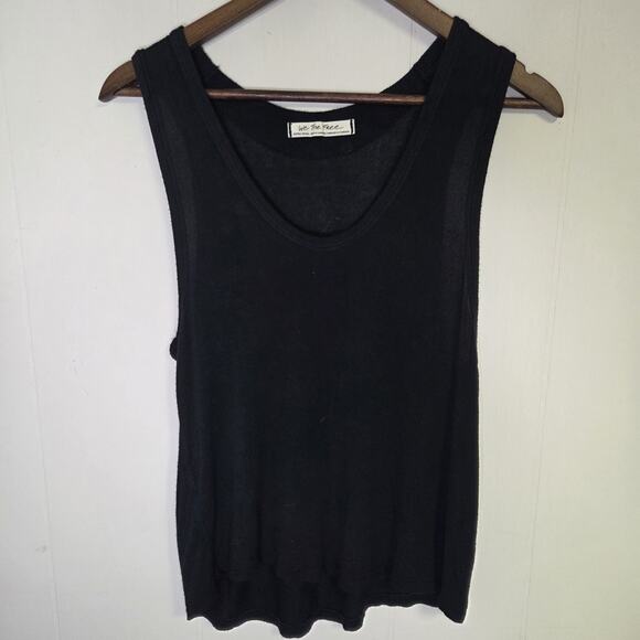 We The Free Flowy Soft Comfort Oversized Black Tank Top Size XS Extra Small - Picture 1 of 5